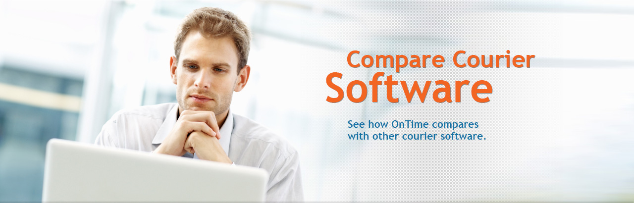 Compare courier software and dispatch software.