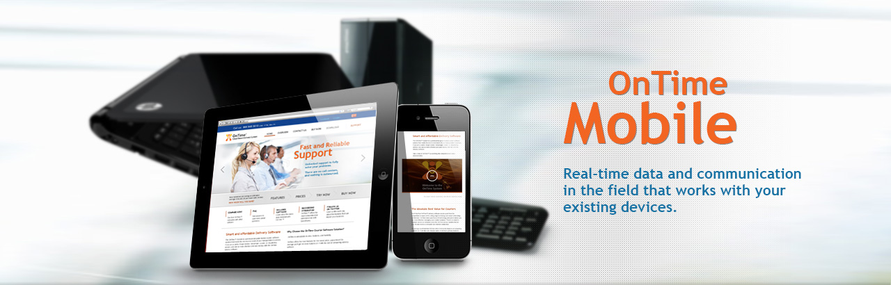 Mobile courier software and delivery software.
