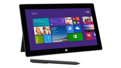 Surface Pro by Microsoft for delivery software