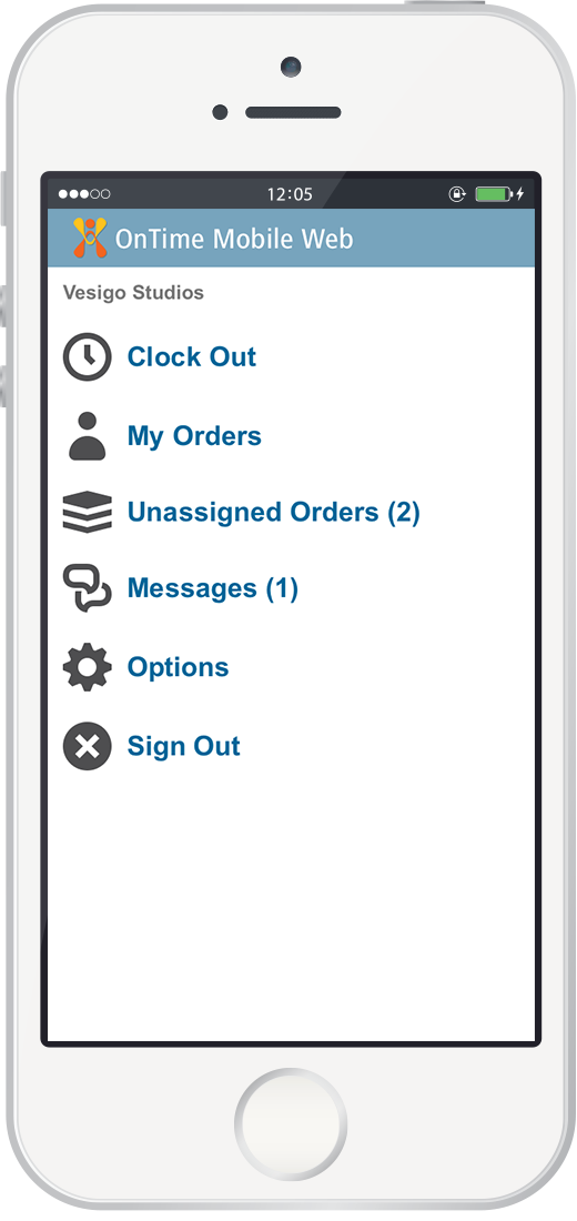 OnTime Mobile Courier Software